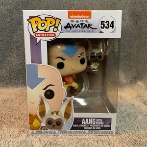 Funko Pop: Aang with Momo